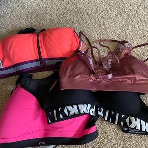 Lot of Victoria’s Secret sports bras 36C